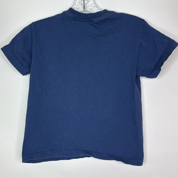 Vintage Mickey & Co Mickey Mouse Blue Short Sleeve Shirt Size Large (7) - Picture 4 of 8